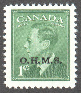 Canada Scott O12 Mint VF - Click Image to Close